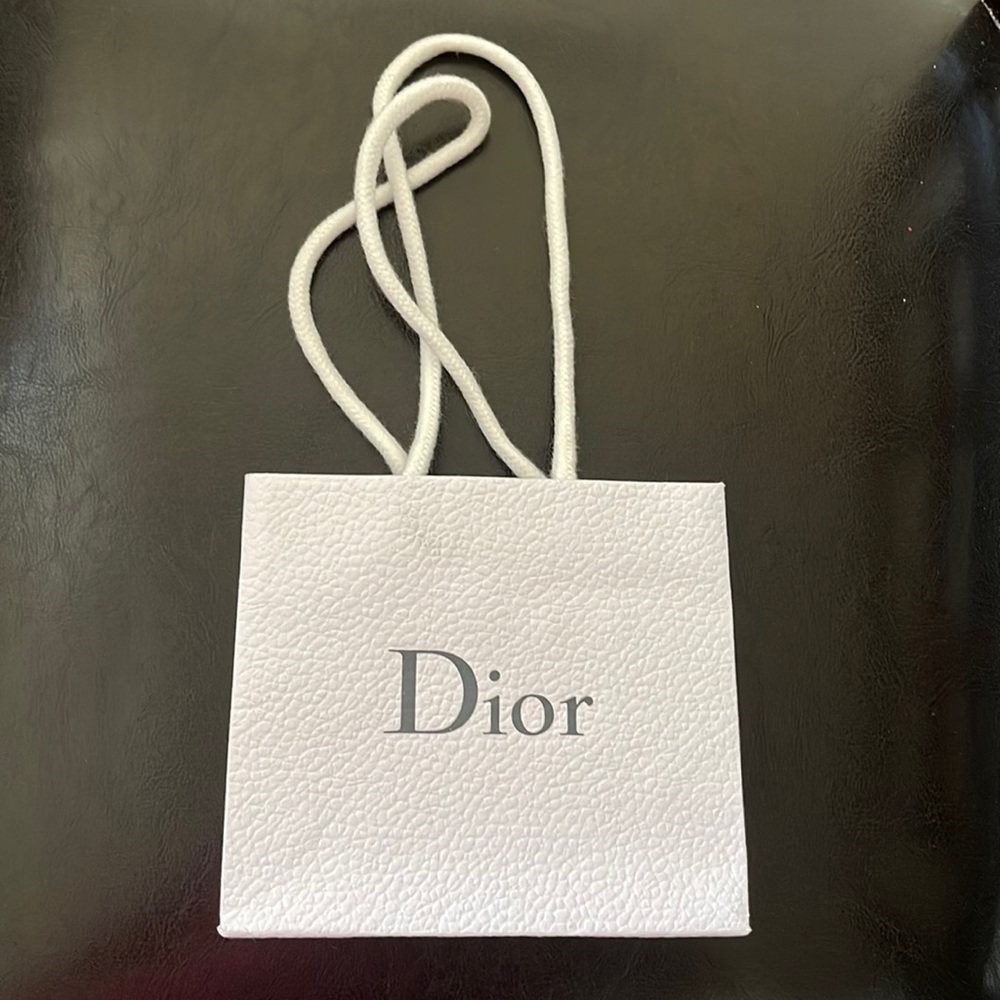 DIOR authentic corrugated designer brand dior gift bag small